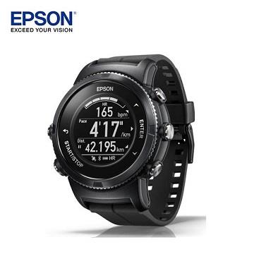 【藍寶石】EPSON U-350B GPS全能鐵人教練智慧手錶