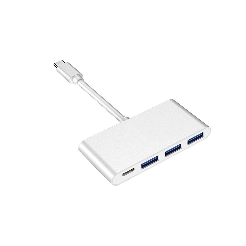 ZBAND Type-C 轉 USB3.0 多功能集線器-銀