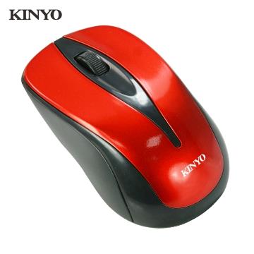KINYO USB藍光靜音有線滑鼠