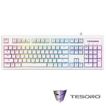 TESORO ExcaliburRGB V2鍵盤-白(紅軸/中文)