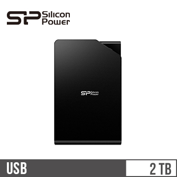SP廣穎 S03 2.5吋 2TB 行動硬碟 黑