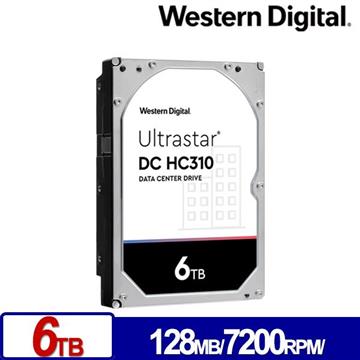 WD威騰 3.5吋 6TB Ultrastar DC HC310企業硬碟
