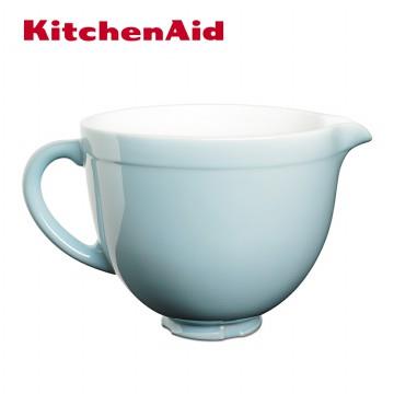 KitchenAid 5Q陶瓷攪拌盆-粉藍