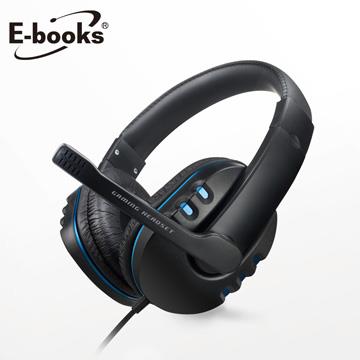 E-books S93 藍翼頭戴式耳機麥克風