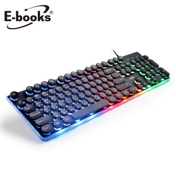 E-books Z6炫光打字機靜音有線鍵盤