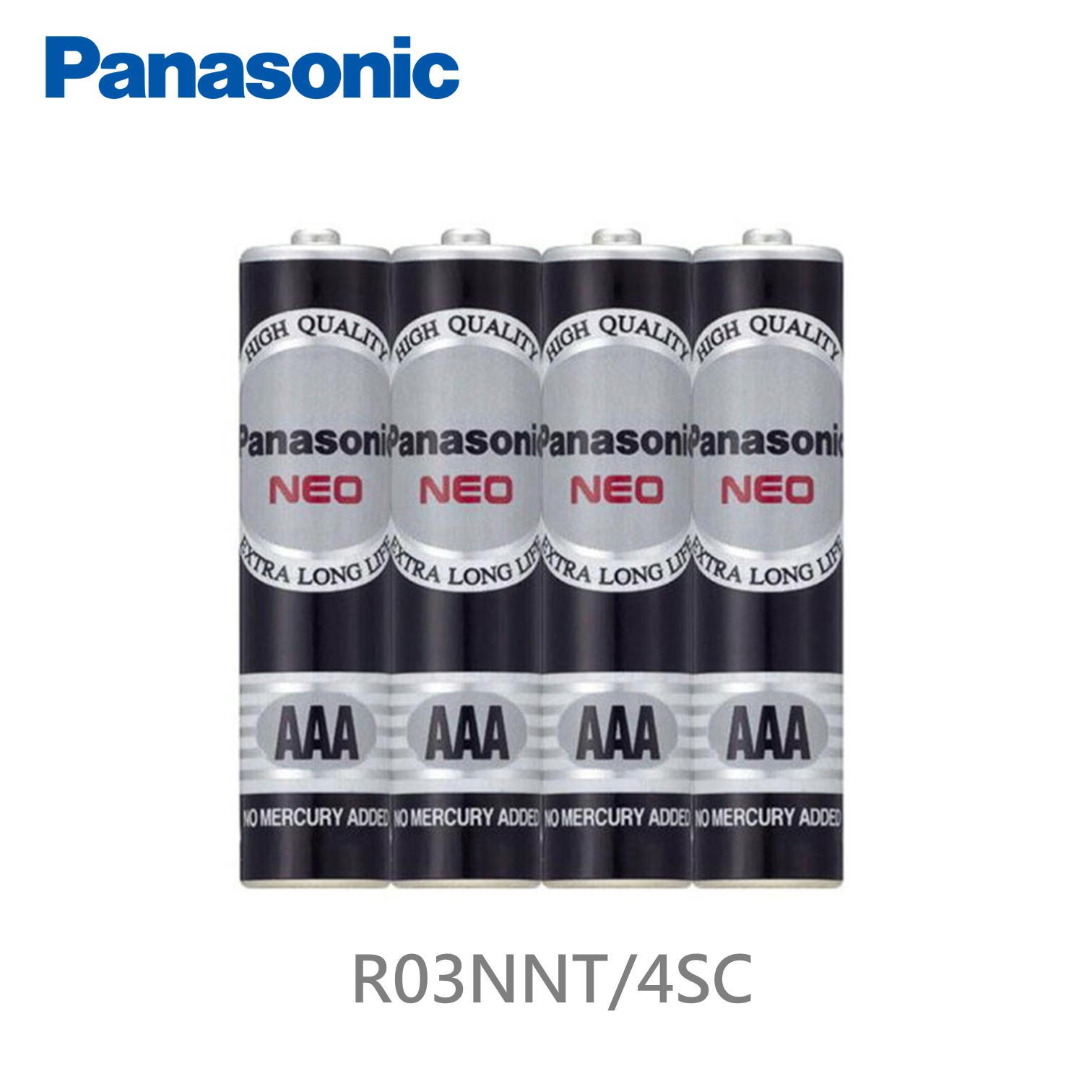 國際牌Panasonic 錳乾電池4號4入