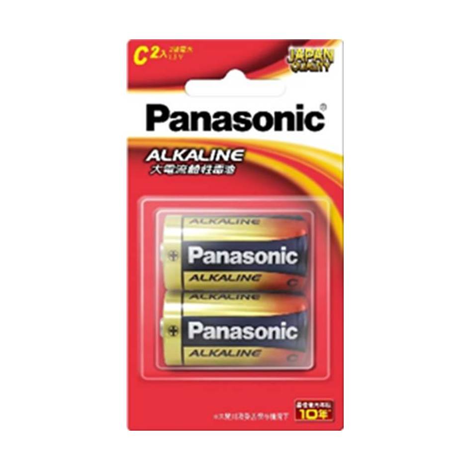 國際牌Panasonic 大電流鹼性電池2號2入