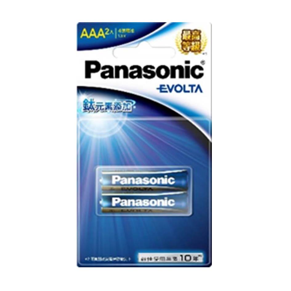 國際牌Panasonic EVOLTA鈦元素電池4號2入