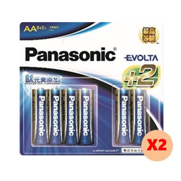 (二入組)國際牌Panasonic EVOLTA鈦元素電池3號10入
