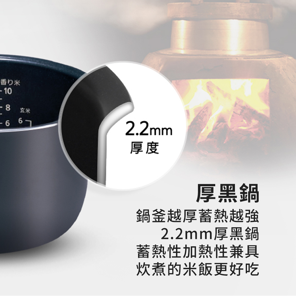 國際牌 Panasonic 10人份 日本製微電腦電子鍋 - 細節圖 1
