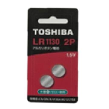 東芝TOSHIBA 鈕扣電池 LR1130(LR54)-2入卡