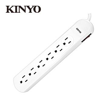 KINYO 1切6座3孔1.8M延長線