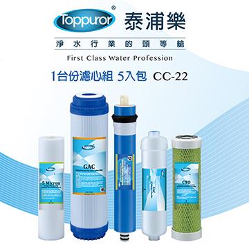 泰浦樂 一台份濾心組【5入包】