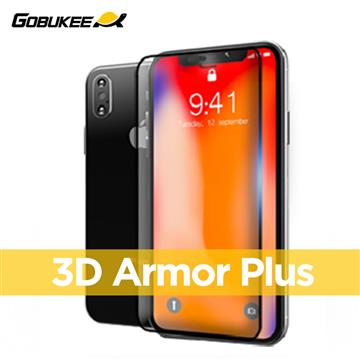 Gobukee iPhone XR 4X超強化3D玻璃保護貼