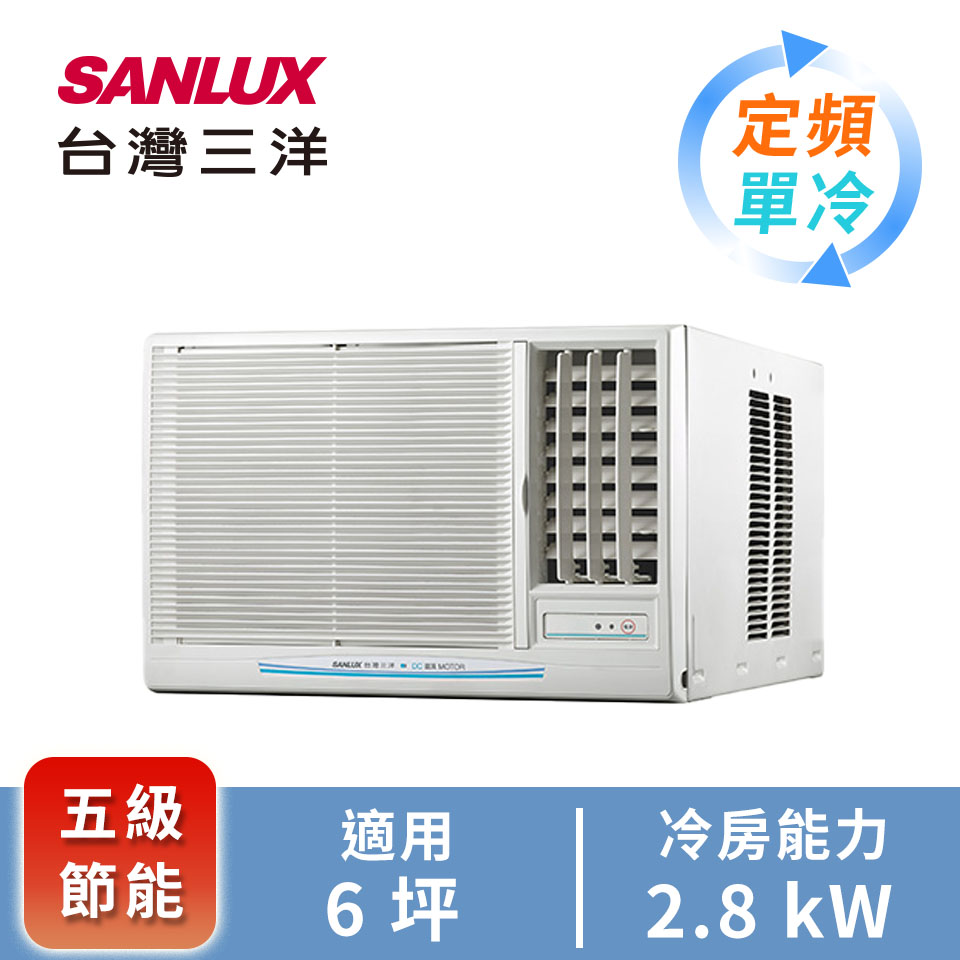 台灣三洋SANLUX 窗型空調(右吹)