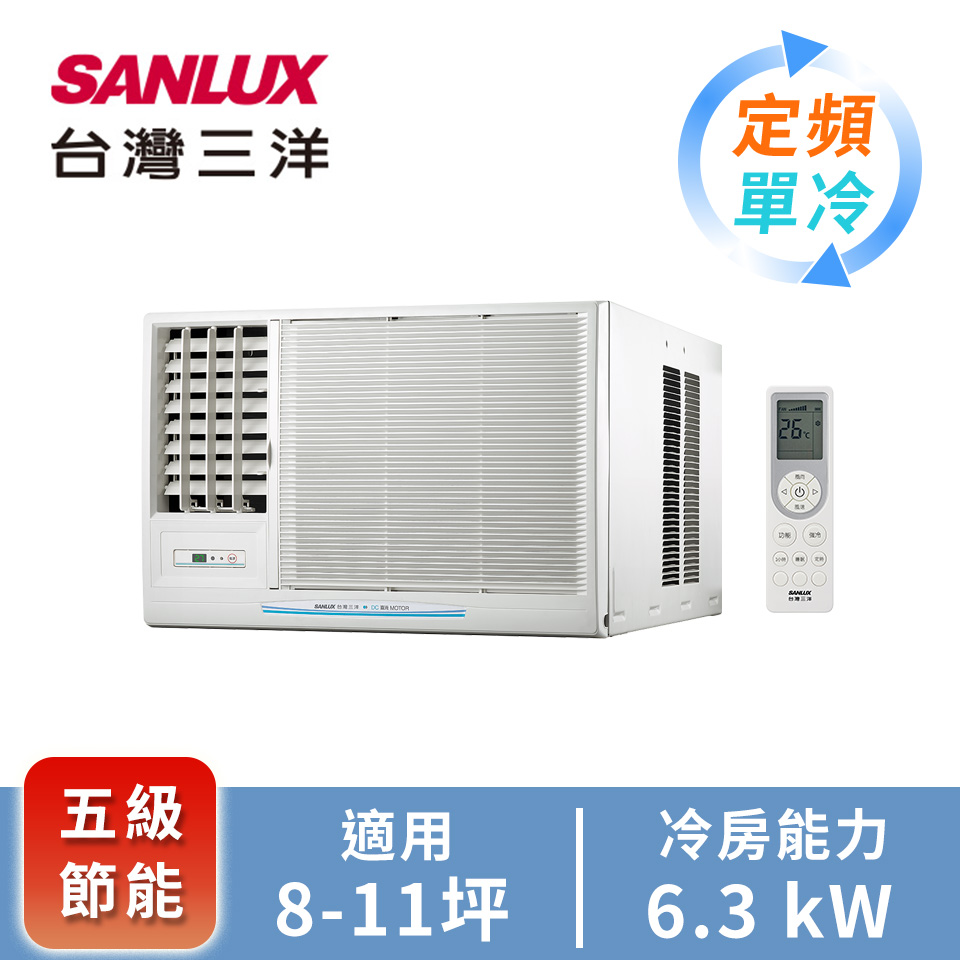 台灣三洋SANLUX 窗型空調(左吹)
