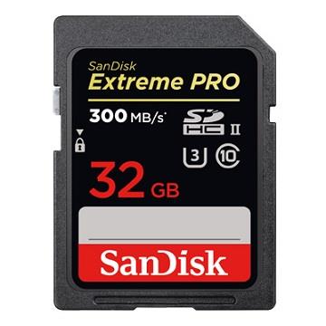 SanDisk晟碟 ExtremePro SD UHS-II 32G 記憶卡