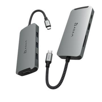 ADAM Type-C 8port集線器