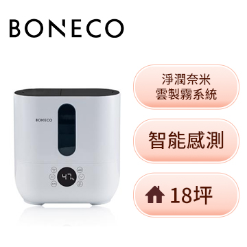 BONECO智能冷/暖霧超音波加濕機(白)