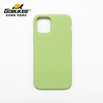 Gobukee iPhone 11 極纖矽膠保護套-綠