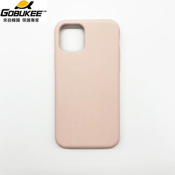 Gobukee iPhone 11 Pro Max極纖矽膠保護套-粉
