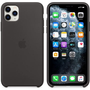 Apple iPhone 11 Pro 矽膠保護殼 黑色