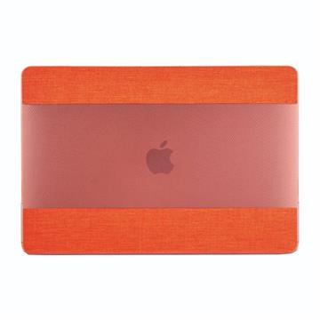 PROXA MacBook Pro 13吋布面透明保護殼-橘