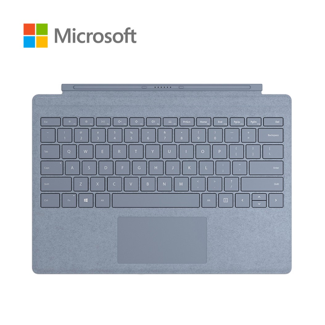 (福利品)微軟Surface Pro 實體鍵盤(冰雪藍)