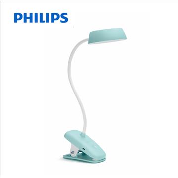 飛利浦Philips 酷皓USB充電LED夾燈-寶貝綠