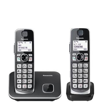 (福利品) Panasonic中文大字鍵雙機數位無線電話