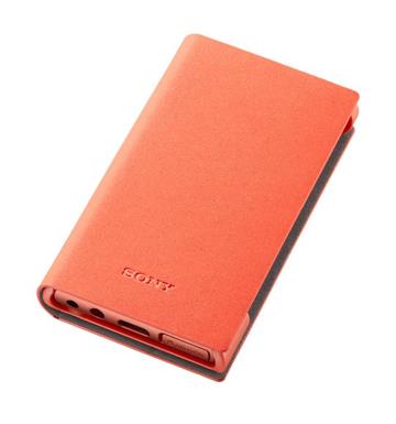 SONY A100系列 MP3專用皮套(橘)