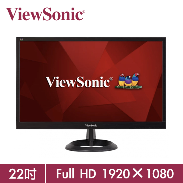 (拆封品) ViewSonic 22型LED液晶顯示器
