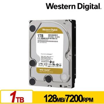 WD威騰 3.5吋 1TB SATA企業級硬碟 金標