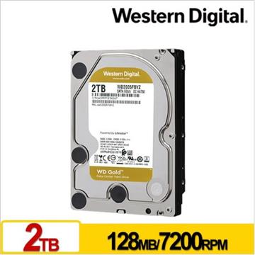 WD威騰 3.5吋 2TB SATA企業級硬碟 金標