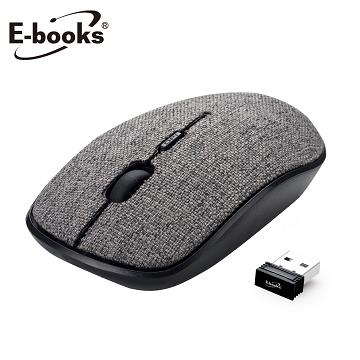 E-books M51 布面三段切換超靜音無線滑鼠