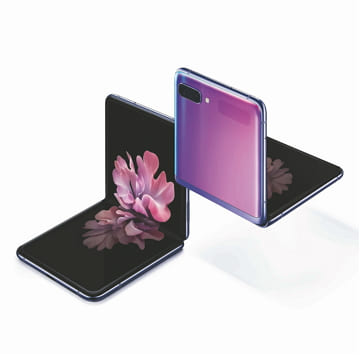 Samsung Galaxy Z Flip 紫