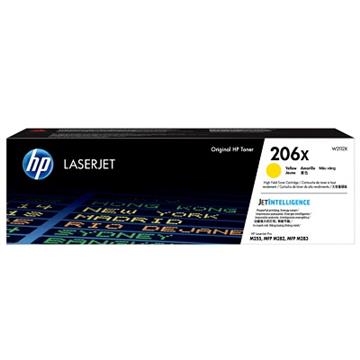 惠普HP 206X 黃色原廠 LaserJet 碳粉匣