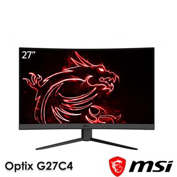 微星 MSI Optix G27C4 27型 曲面電競螢幕