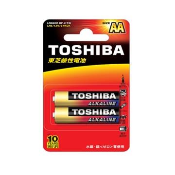 東芝TOSHIBA 鹼性3號電池2入卡裝