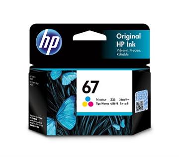 HP 67 彩色原廠墨水匣