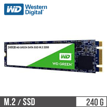 WD SSD Green系列-240G固態硬碟(3D TLC)