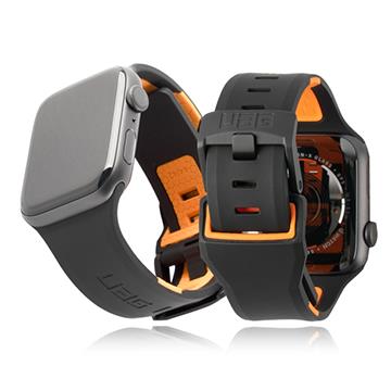UAG Apple Watch 42&#47;44mm 簡約舒適錶帶-黑