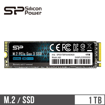 SP廣穎 1TB M.2 PCIe固態硬碟