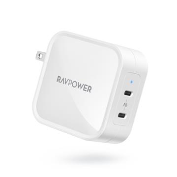 RAVPower 90W氮化鎵GaN USB-C快速充電器-白