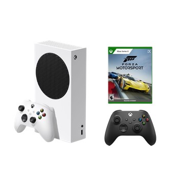 【遊戲+手把組】Xbox Series S主機 + XBOX 無線控制器 磨砂黑 + XBOX 極限競速 標準版