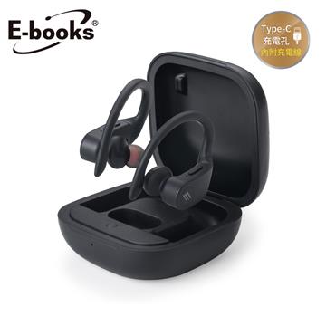 E-books SS25真無線TWS藍牙耳掛耳機