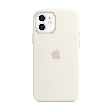 iPhone 12/12 Pro MagSafe 矽膠保護殼-白色