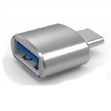 ZBAND USB3.0 轉Type-C鋁合金轉接頭-銀