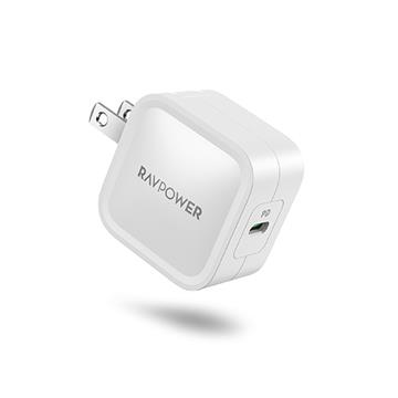 RAVPower 30W氮化鎵GaN USB-C快速充電器-白