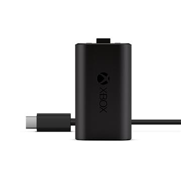 XBOX 充電式電池+USB-C纜線同步充電套件